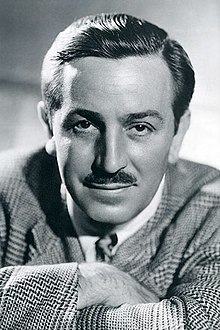 Black-and-white portrait of Walt Disney, 1946